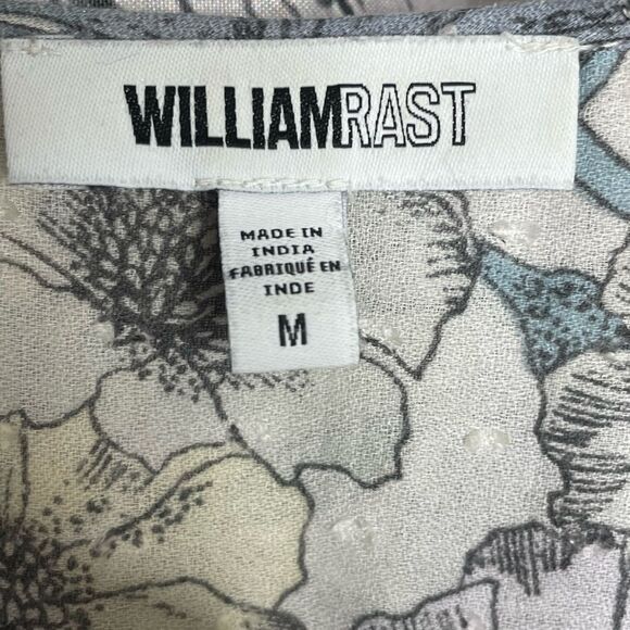 WILLIAM RAST Devon Floral Peasant Top M - Picture 7 of 9